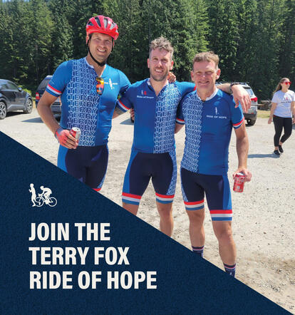 Terry Fox Ride of Hope